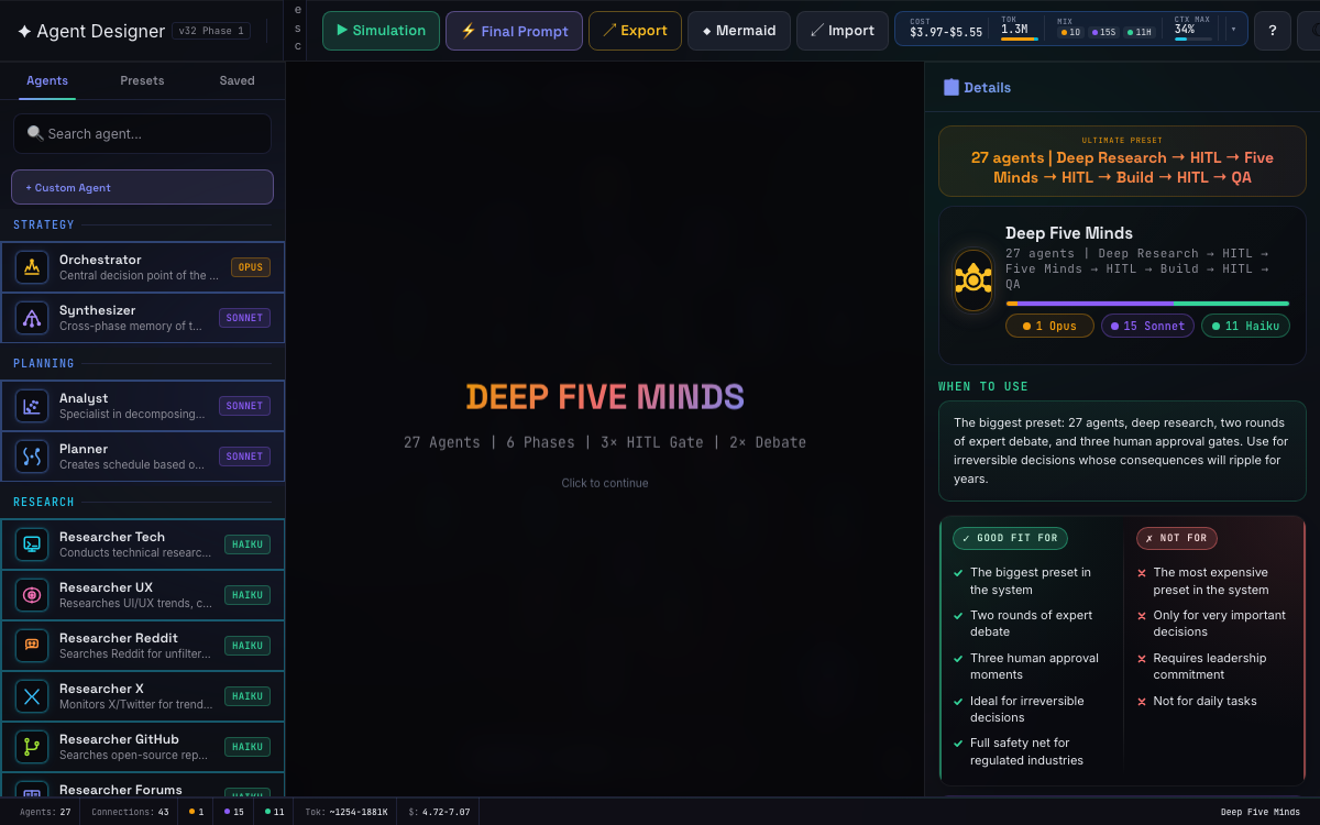 Screenshot of Agent-Architecture
